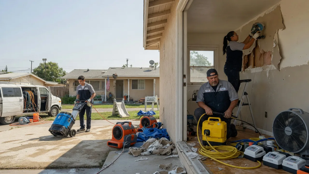 Water Damage Restoration in Mineral, CA near me
